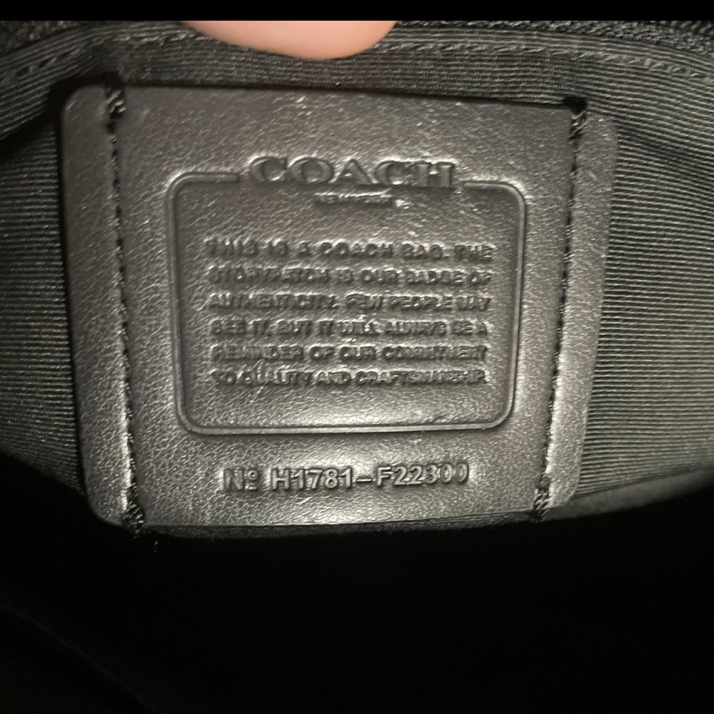 Coach Sierra Satchel Black Stardust Studs with Dust bag - Picture 8 of 9